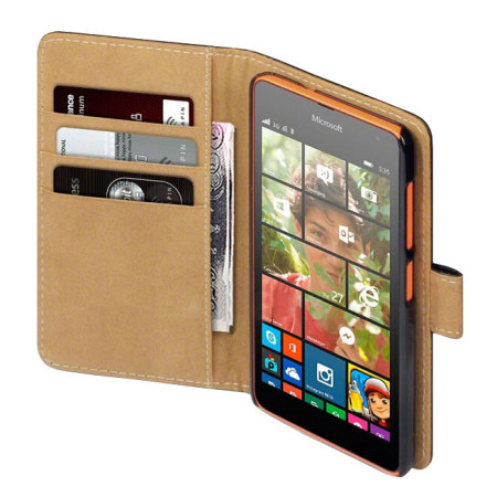 Encase Microsoft Lumia 435 Tasche in Schwarz