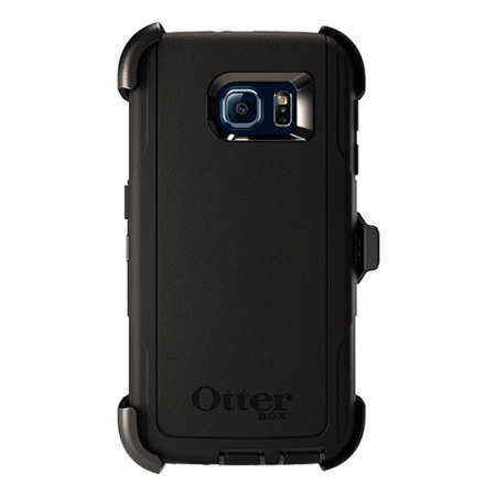 OtterBox Defender Series Samsung Galaxy S6 Deksel - Sort