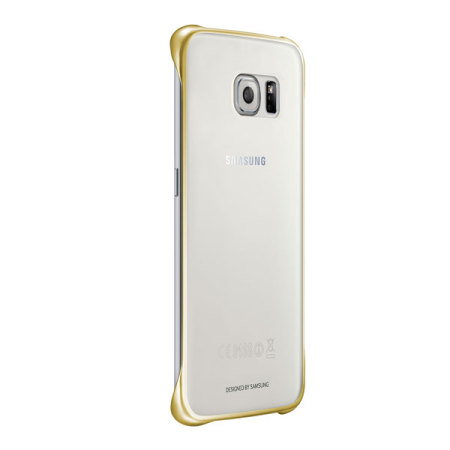 Bulk Premisse Agrarisch Official Samsung Galaxy S6 Edge Clear Cover Case - Gold