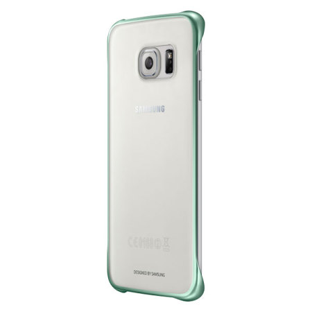 Clear Cover Samsung Galaxy S6 Edge Officielle - Verte