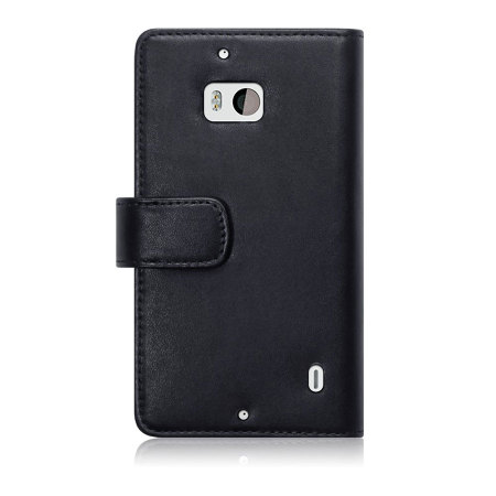 Olixar Genuine Leather Nokia Lumia 930 Wallet Case - Black