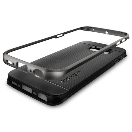 Spigen Neo Hybrid Samsung Galaxy S6 Edge Case - Gunmetal