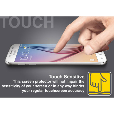 Olixar Samsung Galaxy S6 Tempered Glass Näytönsuoja