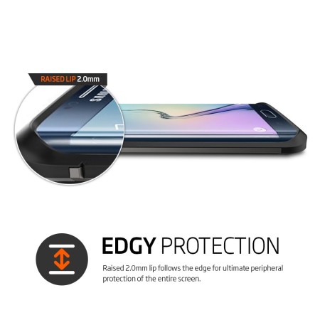 Spigen Tough Armor Samsung Galaxy S6 Edge Hülle in Gunmetal