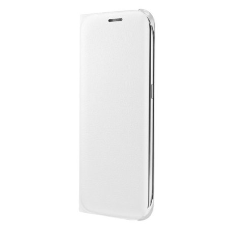 Flip Wallet Cover Samsung Galaxy S6 Edge –  Blanche
