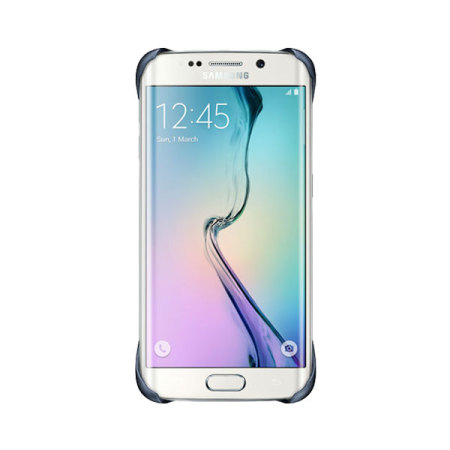 Officiële Samsung Galaxy S6 Edge Protective Cover Case - Blauw / Zwart