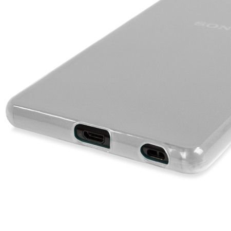 FlexiShield Sony Xperia Z3+ Gel Case - Frost White