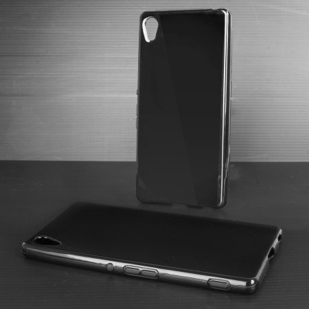 FlexiShield Sony Xperia Z3+ Gel Case - Black