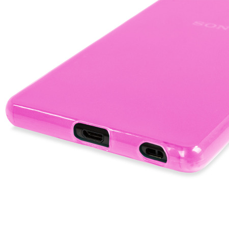 FlexiShield Sony Xperia Z3+ Gel Case - Light Pink