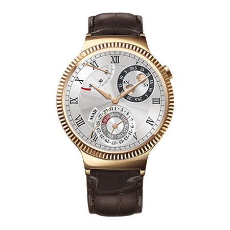 Huawei Watch for Android and iOS Smartphones - Gold