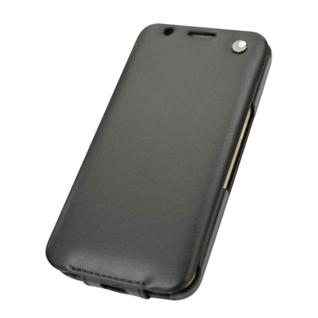 Noreve Tradition Samsung Galaxy S6 Leather Flip Case - Black
