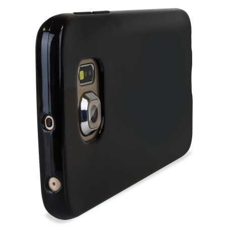 FlexiShield Samsung Galaxy S6 Edge Gel Case - Black