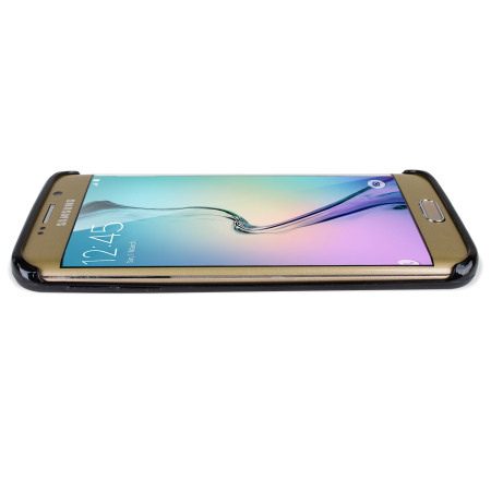 FlexiShield Samsung Galaxy S6 Edge Gel Deksel – Sort