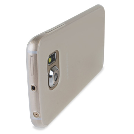 FlexiShield Case Samsung Galaxy S6 Edge Gel Hülle in Frost White