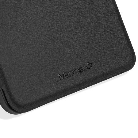 Offizielle Microsoft Lumia 640 Wallet Cover Case Tasche in Schwarz