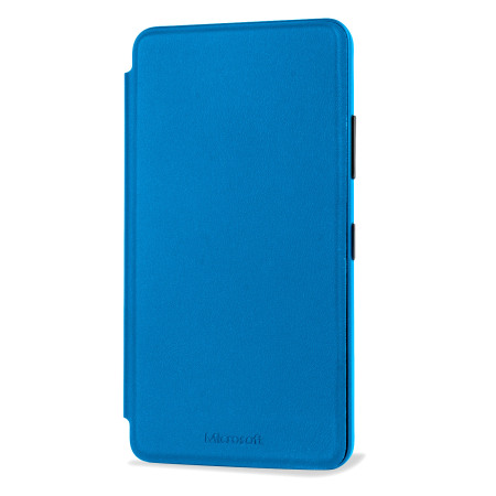 Official Microsoft Lumia 640 Wallet Cover Case - Blue