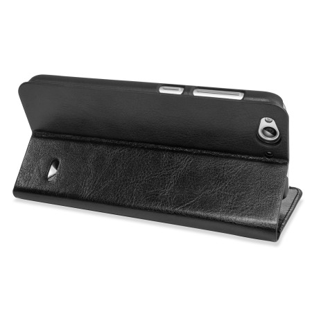 Olixar Leather-Style ZTE Blade S6 Lommebok Deksel - Sort