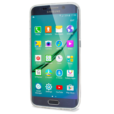 FlexiShield Samsung Galaxy S6 Edge Gel Case - 100% Clear