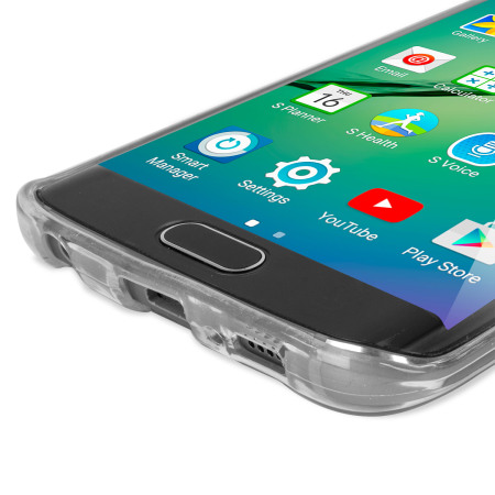 FlexiShield Case Samsung Galaxy S6 Edge Gel Hülle in 100% Clear