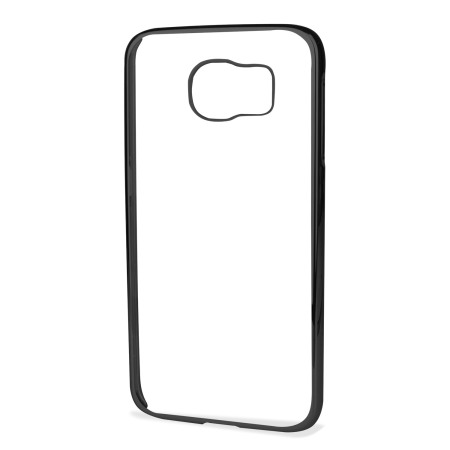 Glimmer Polycarbonate Samsung Galaxy S6 Shell Case - Black and Clear