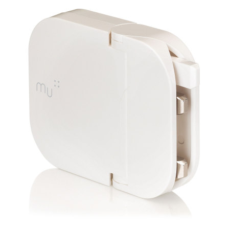 MU Duo Foldable USB Mains Charger 2.4A  - White