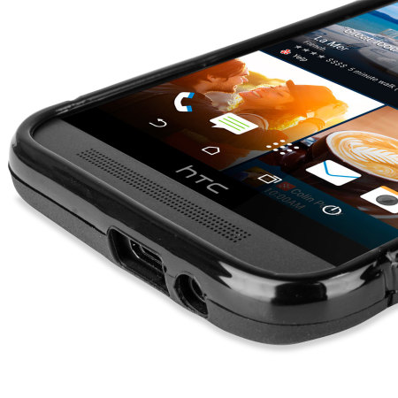 FlexiShield Dot HTC M9 Case - Zwart