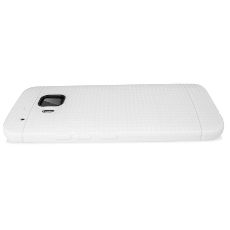 FlexiShield Dot Case HTC One M9 Hülle in Weiß