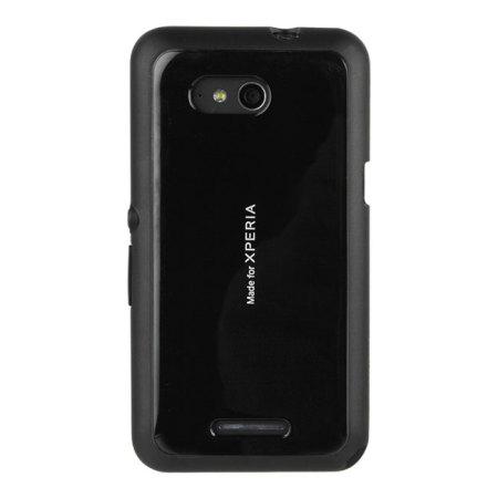 Roxfit Gel Shell Slim Sony Xperia E4g Case - Black
