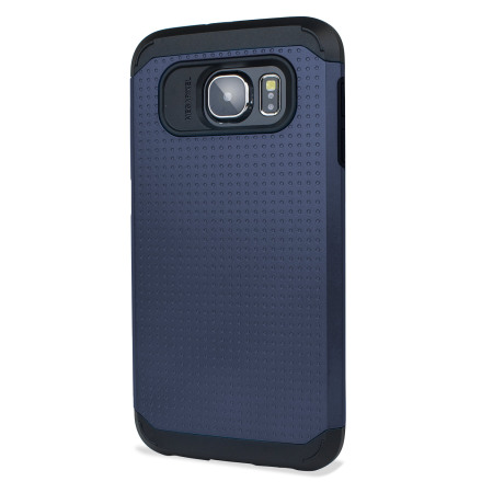 Olixar ArmourShield Samsung Galaxy S6 Case - Indigo Blue