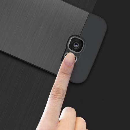 Obliq Slim Meta Samsung Galaxy S6 Edge Case - Titanium Space Grey