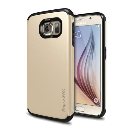 Rearth Ringke MAX Samsung Galaxy S6 Heavy Duty Case - Gold