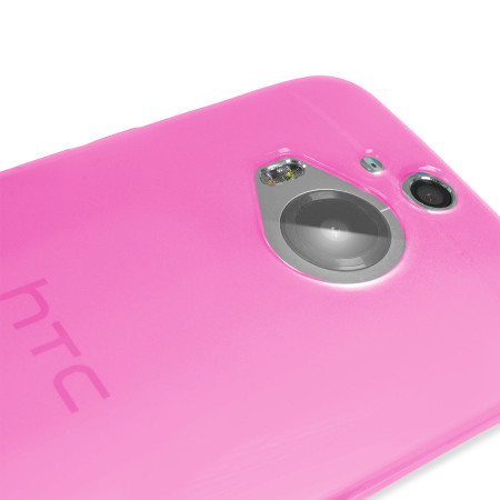 Olixar FlexiShield HTC One M9 Plus Case - Light Pink