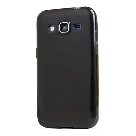 FlexiShield Samsung Galaxy Core Prime Case - Smoke Black