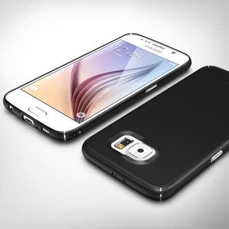 Rearth Ringke Slim Case Samsung Galaxy S6 Hülle in Schwarz