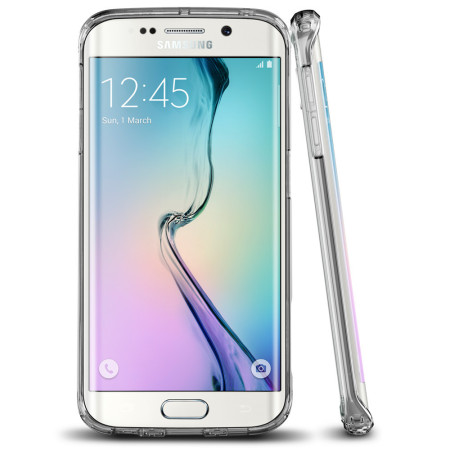 Coque Samsung Galaxy S6 Edge Spigen Ultra hybrid – Transparente 