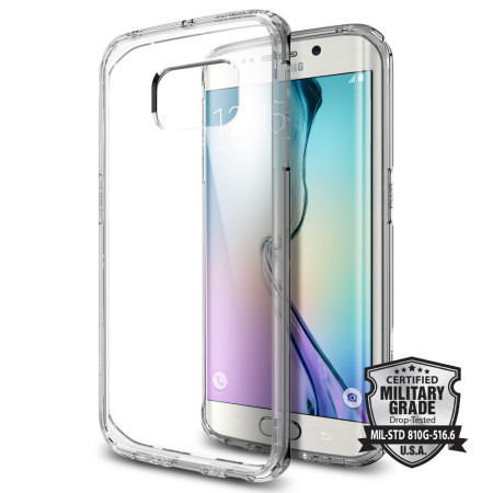 Coque Samsung Galaxy S6 Edge Spigen Ultra hybrid – Transparente 
