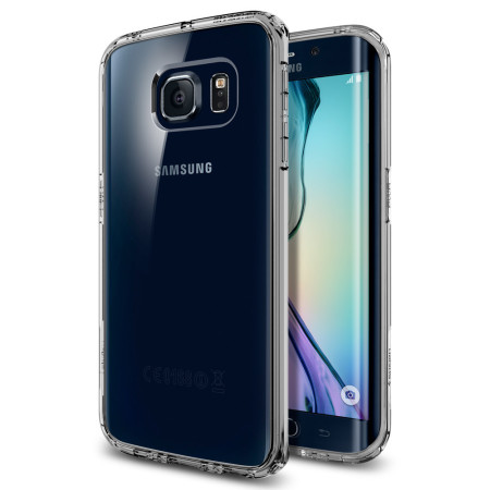 Spigen Ultra Hybrid Samsung Galaxy S6 Edge Case - Crystal Clear