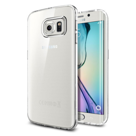 Spigen Liquid Crystal Samsung Galaxy S6 Edge Shell Case - Clear