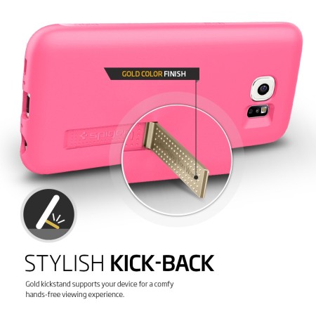 Spigen Samsung Galaxy S6 Capsule Case - Azalea Pink