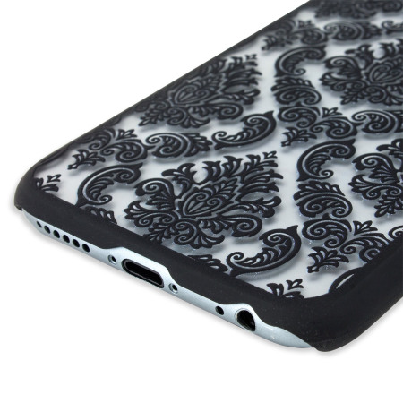 Olixar Spitzverziert iPhone 6 Lace Case in Schwarz