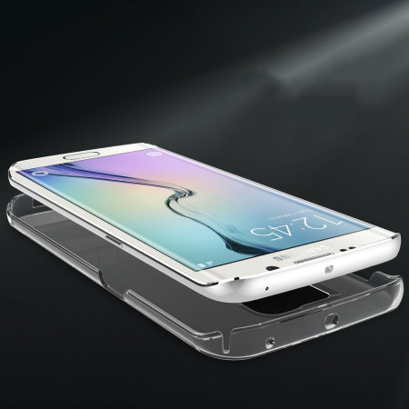 Coque Samsung Galaxy S6 Edge Obliq - Transparent / Or