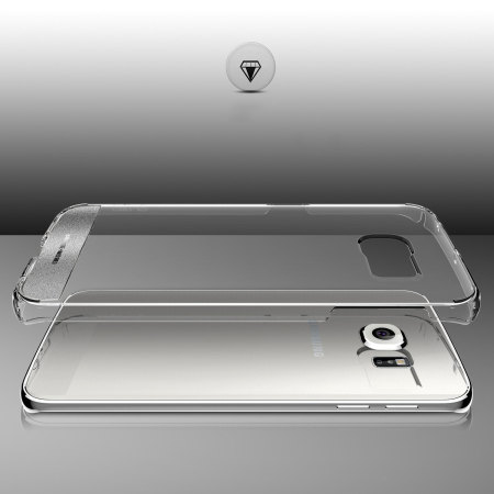 Obliq Naked Shield Samsung Galaxy S6 Edge Case - Helder / Zilver