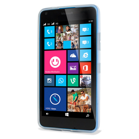 Flexishield Microsoft Lumia 640 Gel Case - Frost White