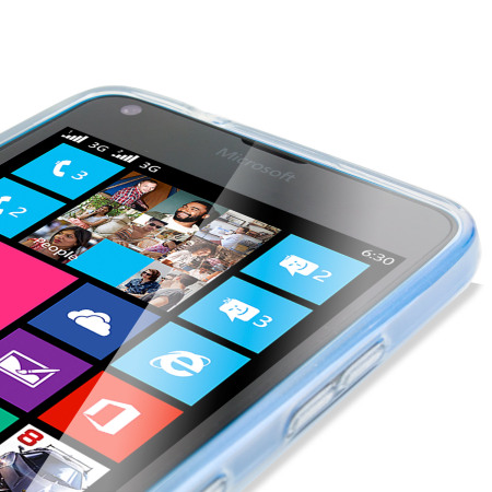Flexishield Microsoft Lumia 640 Gel Case - Frost White