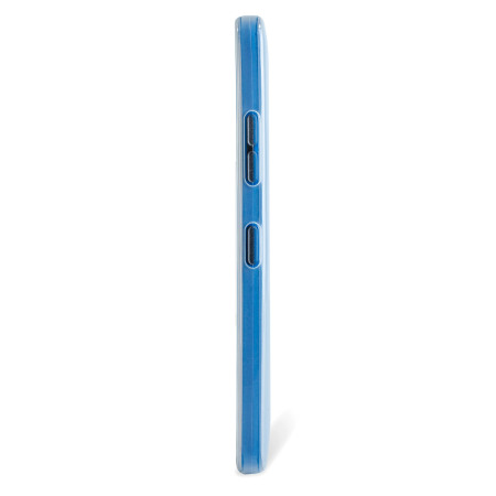 Coque Lumia 640 FlexiShield - Blanche Givrée