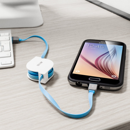 Câble de charge Retractable Olixar Micro USB & Lightning - 1 Mètre
