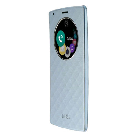 Housse QuickCircle LG G4 – Bleue