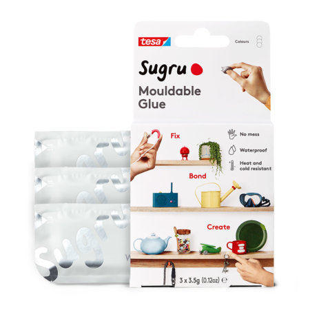 Sugru - Mouldable Glue - 3 Pack - Wit