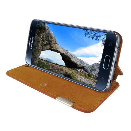 Piel Frama FramaSlim Samsung Galaxy S6 Leather Case - Tan