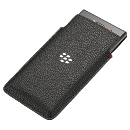 Funda estuche Official Blackberry Leap - Negra